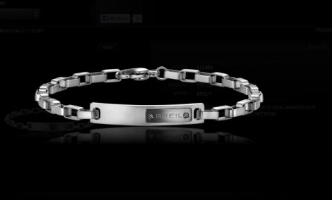 Bracciale Breil uomo inverno 2012 2013 mod Block 470x284 - Regalo di Natale 2012 per lui: i nuovi bracciali Breil