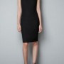 Tubino con dettagli in ecopelle Zara euro 49 95