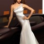 Vestito da sposa monospalla 2013 collezione Alessandro Angelozzi