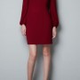 Vestito manica lunga a sbuffo Zara prezzo euro 49 95