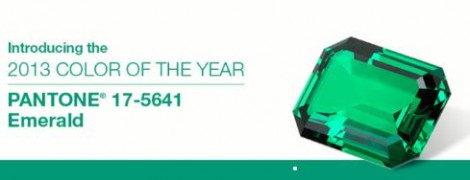 Colore moda 2013 Emerald