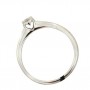 Anello di fidanzamento Re Carlo linea Annivesary visto di profilo