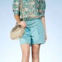 Camicetta e shorts color acqua marina Motivi estate 2013