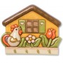 Casetta appendichiavi con gallo Thun euro 52