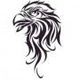 Disegno per tatuaggio testa di aquila tribale
