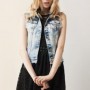 Gilet in jeans e abitino in pizzo Tally Weijl primavera estate 2013