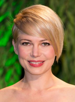 Nuovo Taglio Di Capelli Corti Asimmetrico 2013 Michelle Williams