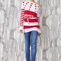Maglia con cuori e righe Denny Rose primavera 2013