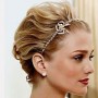Acconciatura sposa con cerchietto per capelli corti 2013