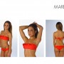 Costume da bagno a fascia con rouches Bikini Lovers 2013