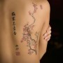 Immagine tatuaggio fiori di ciliegio