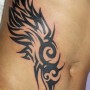 Tatuaggio tribale ali di angelo