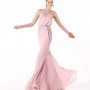 Abito da cerimonia rosa 2014 collezione Pronovias mod Remilly