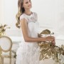Abito da sposa corta 2014 Pronovias mod Lagatte