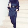 Cappotto e leggings in jeans Patrizia Pepe inverno 2013 2014