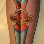 Immagine e significato tatuaggio pugnale