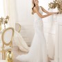 Vestito da sposa monospalla Pronovias 2014 mod Lacan