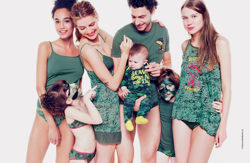 Catalogo intimo e pigiami Benetton autunno inverno 2013 2014