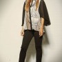 Camicia kimono e pantaloni neri Coconuda inverno 2013 2014