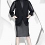 Giacca Max Mara con dettagli di pelle inverno 2013 2014
