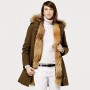 Giaccone in lana con pelliccia Peuterey collezione inverno 2014 mod Rumor