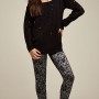 Leggings Tezenis fantasia damascata