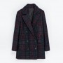 Cappotti a quadri Zara inverno 2014 prezzo 139 euro