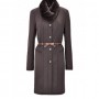 Cappotto Liu Jo inverno 2013 2014 con collo staccabile di pelliccia prezzo 389 euro