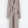 Cappotto Zara con cintura inverno 2014 prezzo 199 euro
