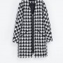 Cappotto Zara fantasia pied de poule inverno 2013 2014 prezzo 129 euro
