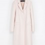 Cappotto Zara rosa pastello inverno 2013 2014 prezzo 199 euro