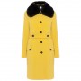 Cappotto giallo Pennyblack inverno 2014 prezzo 279 euro