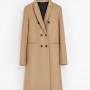 Cappotto lungo Zara inverno 2013 2014 prezzo 129 euro