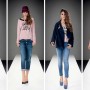 Maglia e jeans stampa animalier e altri outfits Denny Rose inverno 2013 2014