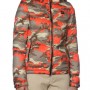 Piumino corto Blauer donna stampa camouflage prezzo 420 euro