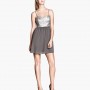 Abito da sera con paillettes HM inverno 2013 2014 prezzo 24 95 euro