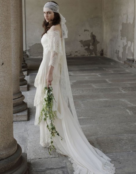 Abito da sposa 2014 stile vintage Alberta Ferretti
