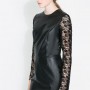 Abito in ecopelle Zara prezzo 59 95 euro