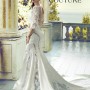 Abito da sposa con maniche in pizzo 2014 Alessandro Angelozzi Couture