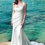 Abito da sposa monospalla 2014 Alessandro Angelozzi