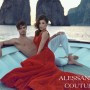 Abito da sposa rosso 2014 collezione Alessandro Angelozzi