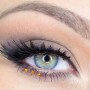 Raffinata ideaa trucco occhi chiari per Capodanno