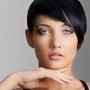 Taglio capelli corti da un lato e ciuffo lungo inverno 2014