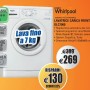 Offerta lavatrice Whirlpool volantino MarcoPolo gennaio 2014