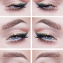 Trucco da sera scintillante e naturale