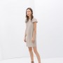 Abito Zara con spalline volante estate 2014 prezzo 39 95 euro 90x90 - Abiti Zara collezione primavera estate 2014: Catalogo prezzi Abito Zara con spalline volante estate 2014 prezzo 39 95 euro