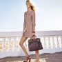 Abito in macrame e borsa Twin Set estate 2014