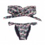Bikini con fascia incrocio fantasia fenicotteri estate 2014 Bikini Lovers