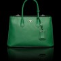 Borsa Twin bag Prada nuova collezione color verde