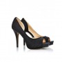 Decollete open toe Liu Jo nere primavera estate 2014 prezzo 165 euro